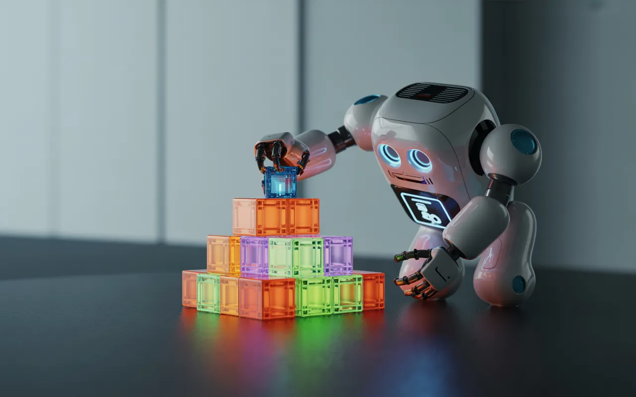robot uczący kodowania poprzez zabawę